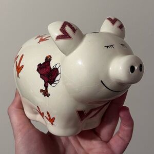 Virginia Tech Hokies Piggy Bank